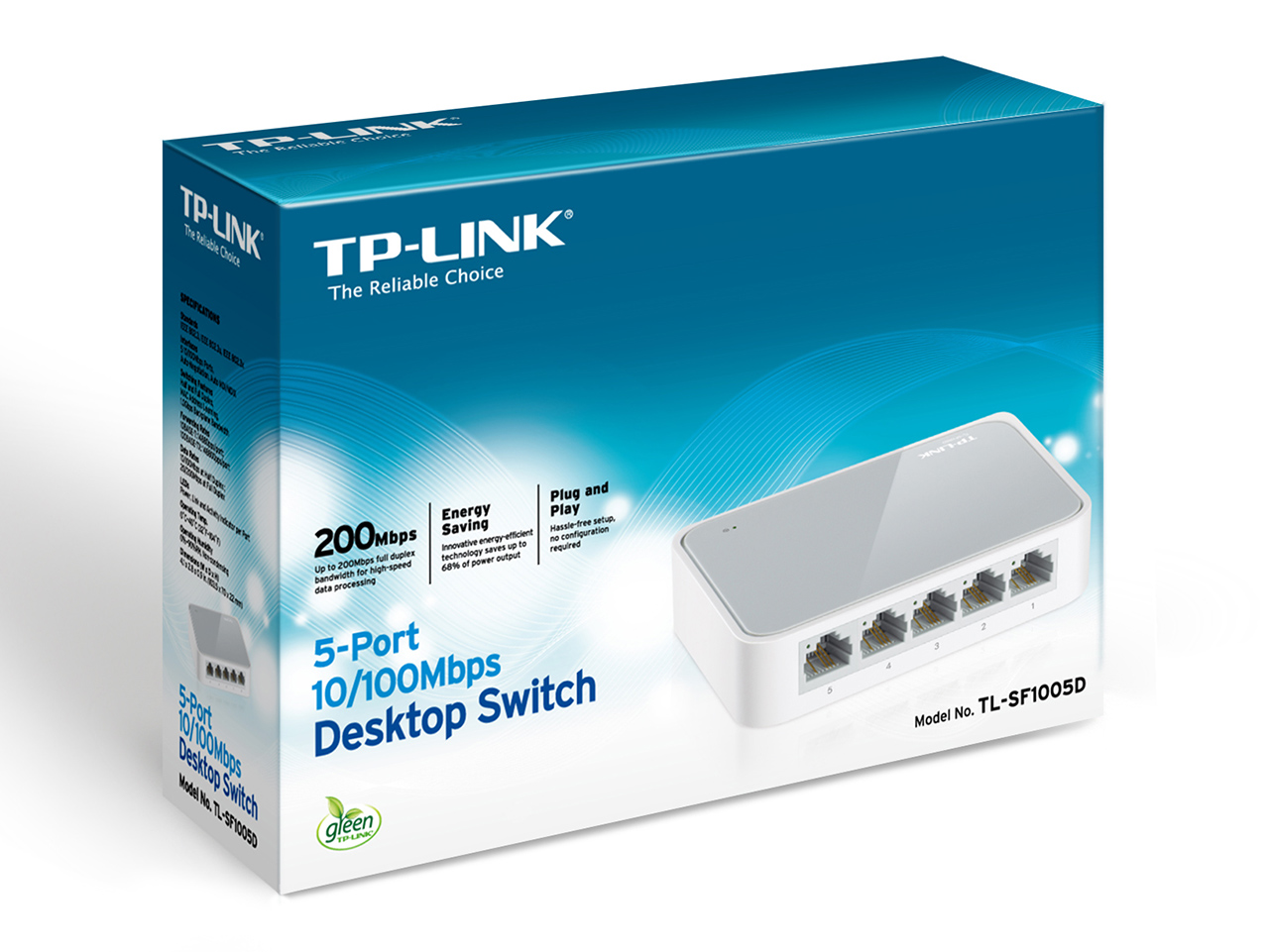 TL-SF1008D TP-LINK switch 8 Ports – Votre partenaire hi-tech !