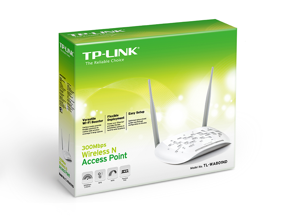 Point d'accès sans fil N 300 Mbps TL-WA801ND – Votre partenaire hi-tech !