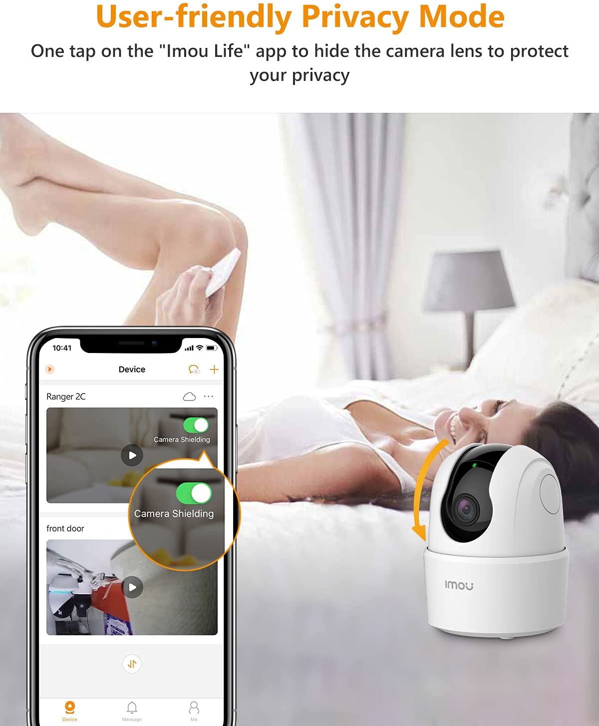 Caméra Surveillance Imou WiFi Interieur 360° Connectée 1080P