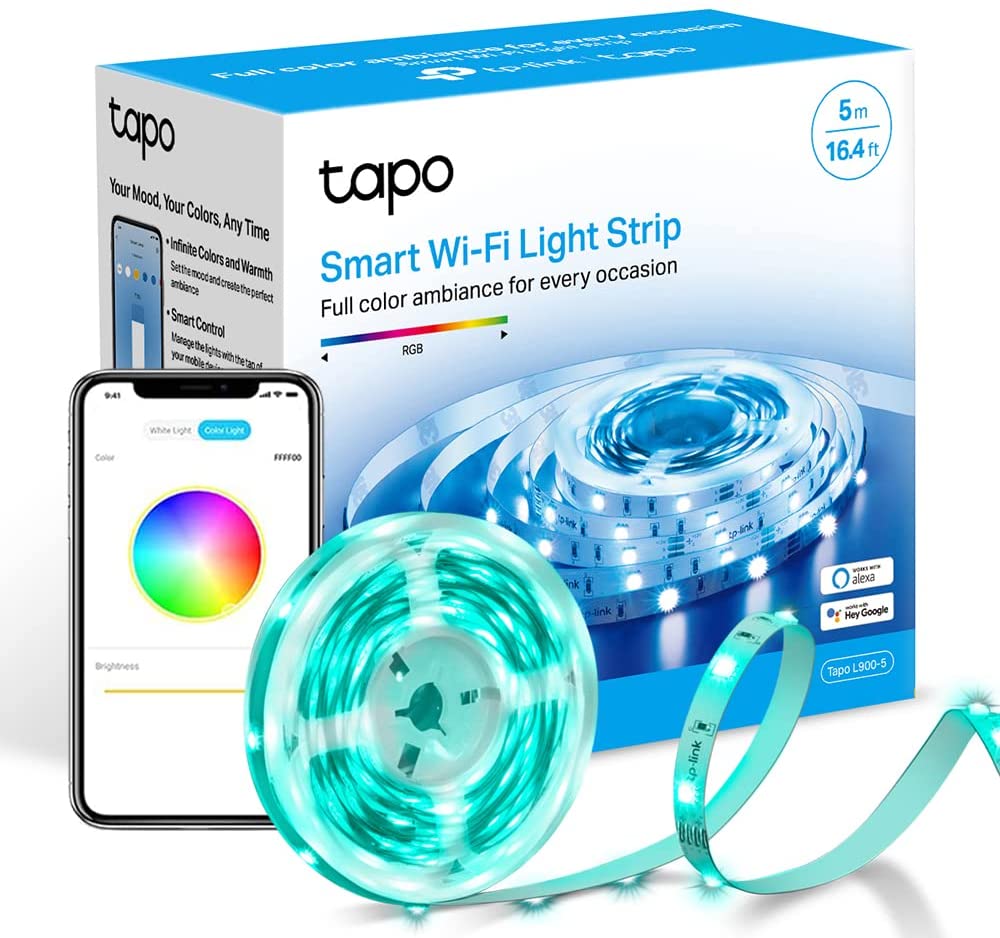 TP-Link Tapo Ruban LED RGB 5m Bande LED WiFi – Votre partenaire hi-tech !