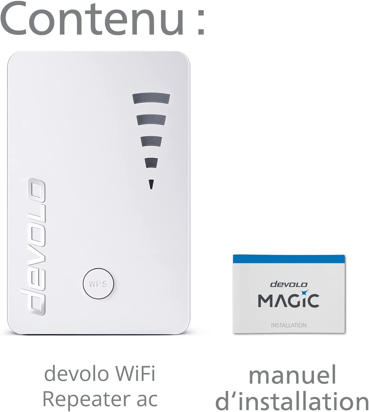 Kit 3 CPL Wifi mesh, Magic 1 WiFi, 12000 mbits, DEVOLO